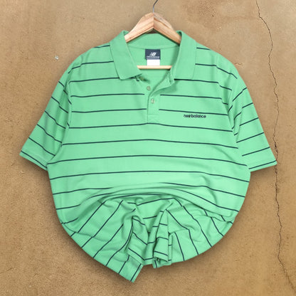 VINTAGE NEW BALANCE POLO SHIRT - L/XL