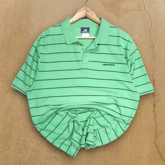VINTAGE NEW BALANCE POLO SHIRT - L/XL