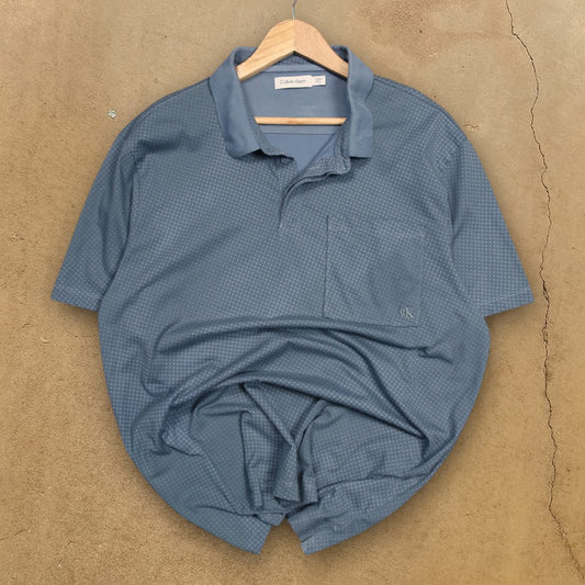 VINTAGE CALVIN KLEIN POLO SHIRT - L/XL