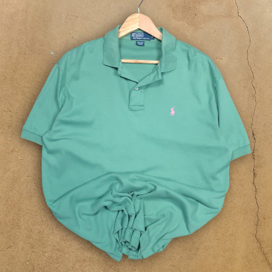 VINTAGE POLO RALPH LAUREN POLO SHIRT - M/L
