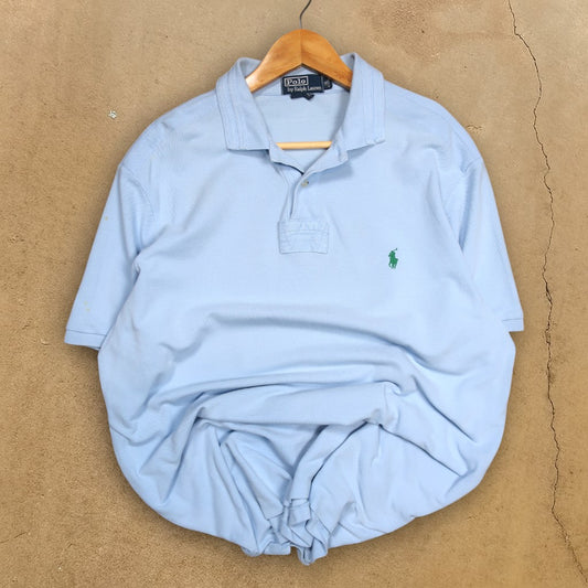 VINTAGE POLO RALPH LAUREN POLO SHIRT - XL