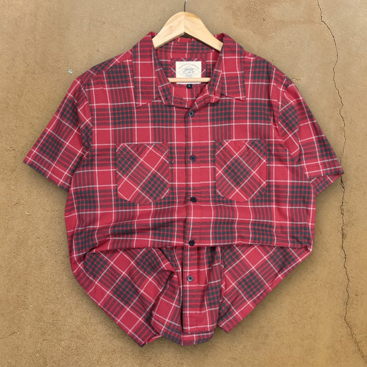 PIPING HOT BUTTON-UP SHIRT - M/L
