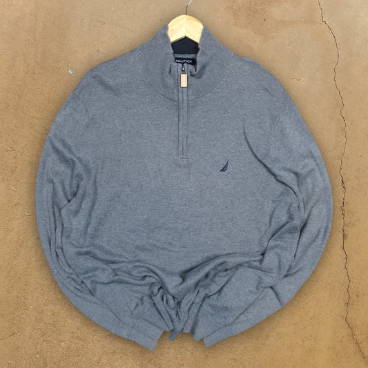 VINTAGE NAUTICA 1/4 ZIP - L