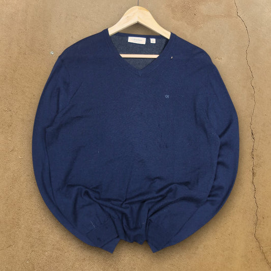 VINTAGE CALVIN KLEIN KNIT SWEATER - M