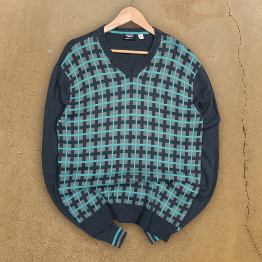 VINTAGE RIPCURL KNIT SWEATER - M