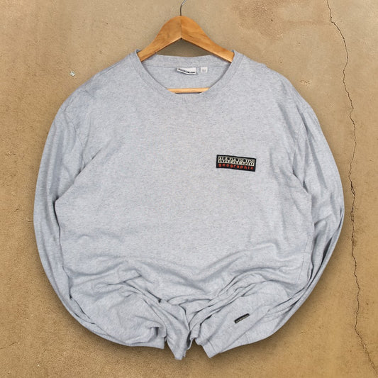 VINTAGE LONG-SLEEVE NAPAPIJRI T-SHIRT - M