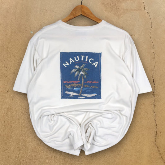 VINTAGE NAUTICA T-SHIRT - M