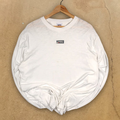 LONG-SLEEVE TOMMY HILFIGER T-SHIRT - L