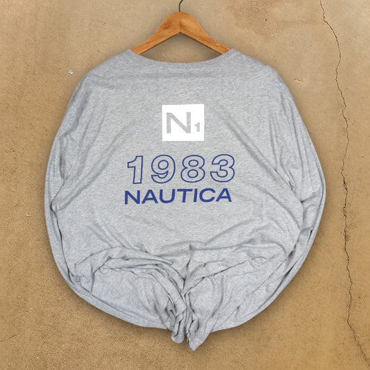 LONG-SLEEVE NAUTICA T-SHIRT - XL