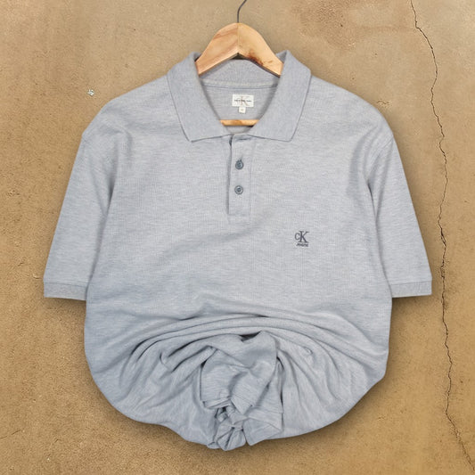 VINTAGE CALVIN KLEIN POLO SHIRT - M