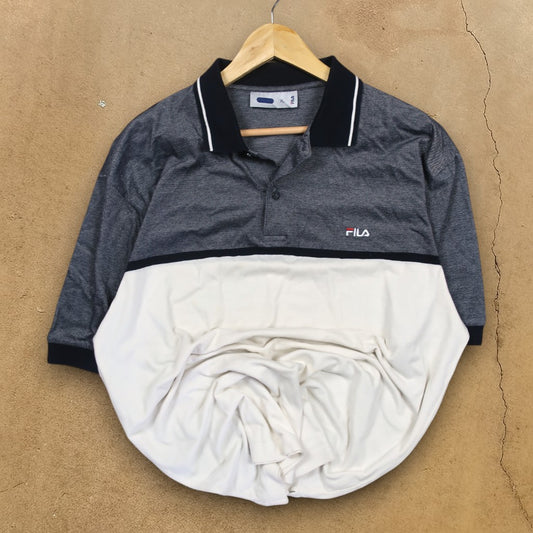 VINTAGE FILA POLO SHIRT - XL