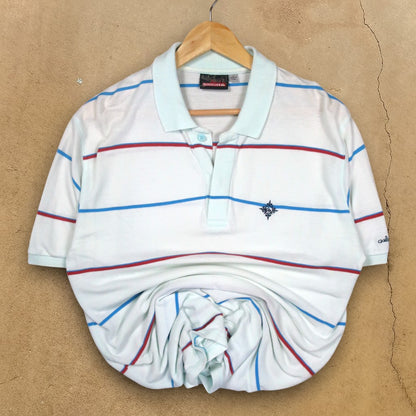 VINTAGE QUIKSILVER POLO SHIRT - M