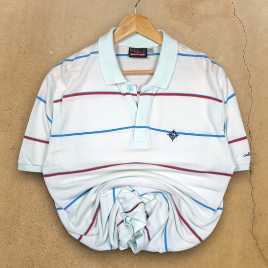 VINTAGE QUIKSILVER POLO SHIRT - M