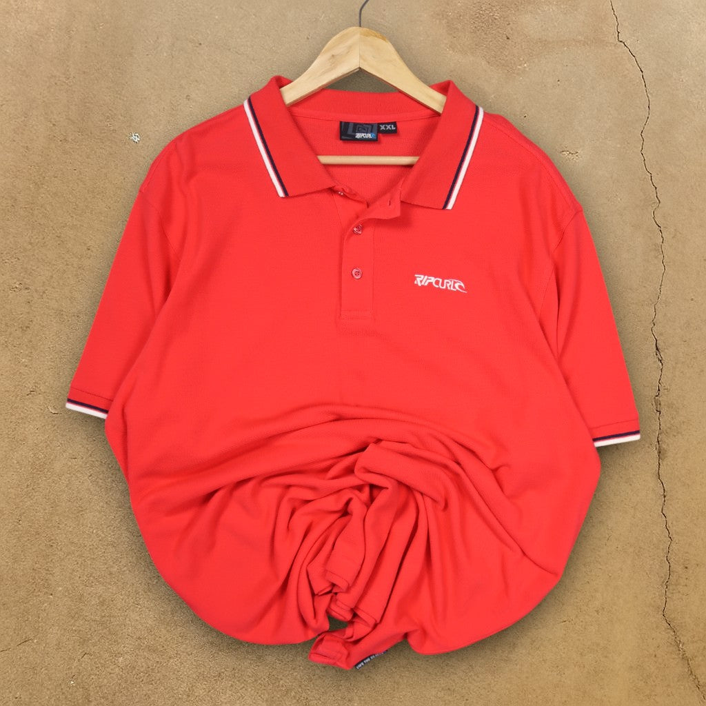VINTAGE RIPCURL POLO SHIRT - XXL