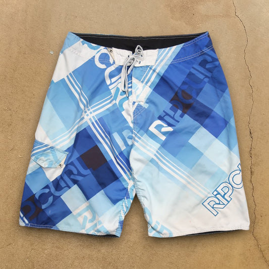 VINTAGE RIPCURL BOARD SHORTS - L
