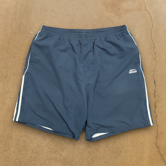 VINTAGE SLAZENGER TRACK SHORTS - XL/XXL