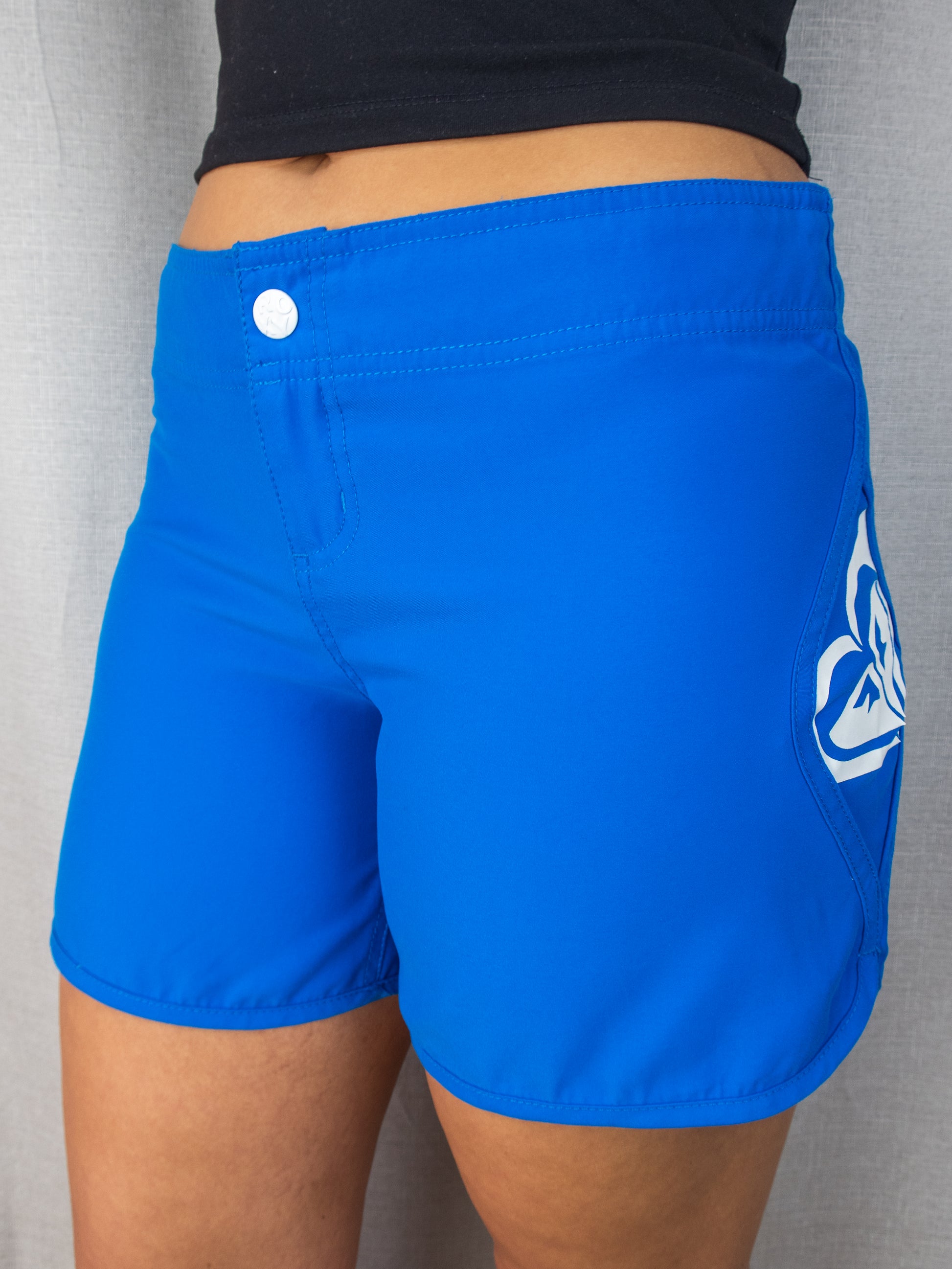 Y2K Roxy Board Shorts - Blue - Size 8