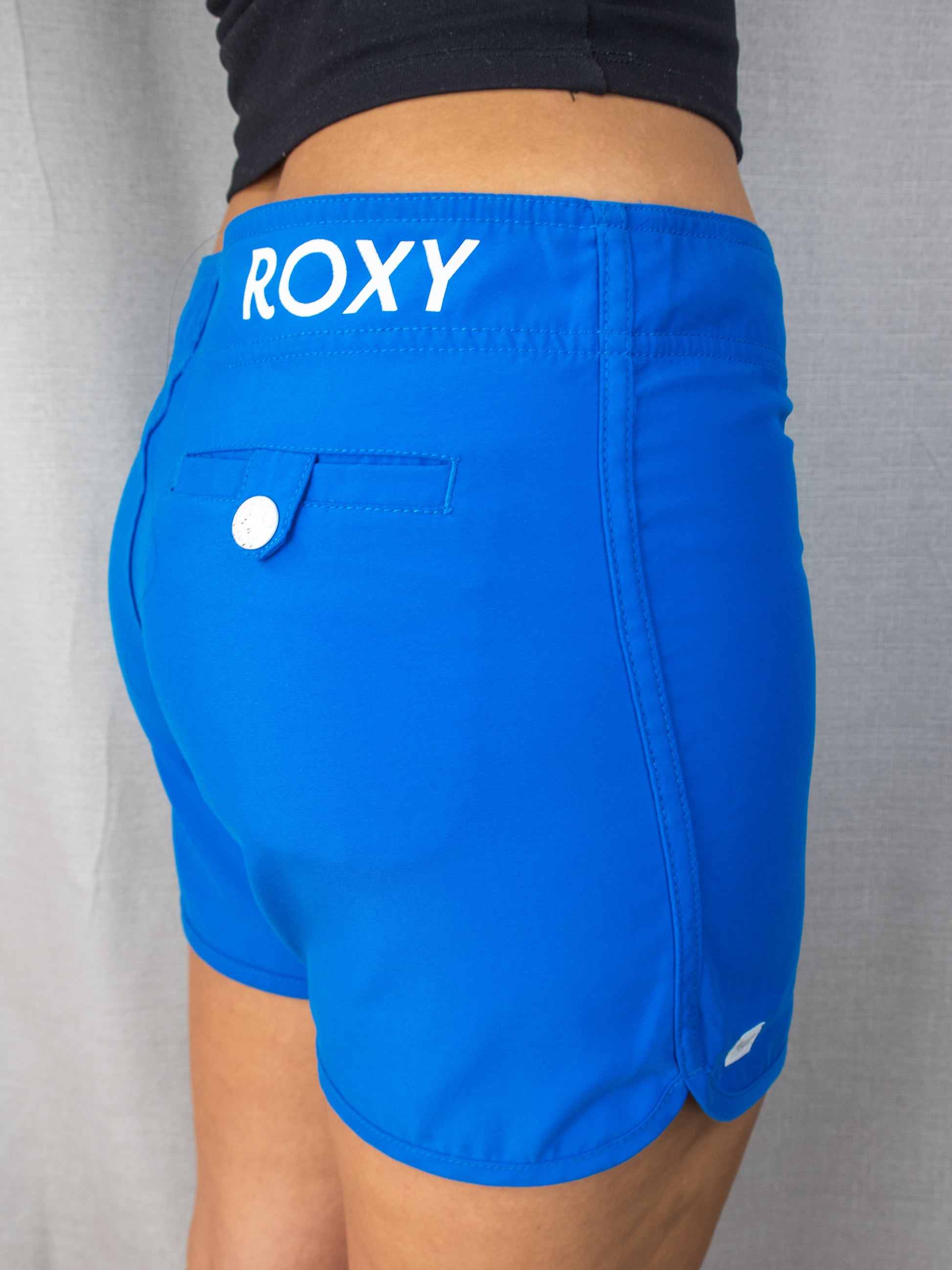 Y2K Roxy Board Shorts - Blue - Size 8