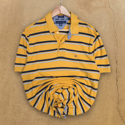 VINTAGE TOMMY HILFIGER POLO SHIRT - L