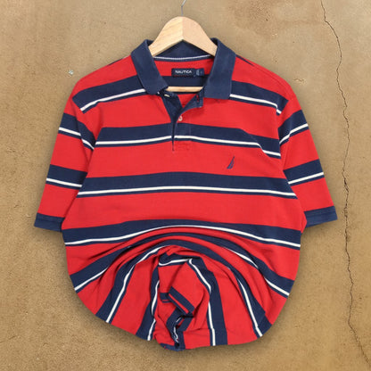 VINTAGE NAUTICA POLO SHIRT - L