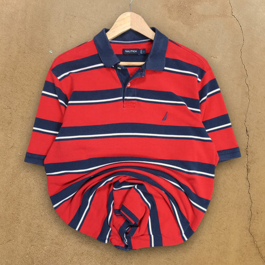 VINTAGE NAUTICA POLO SHIRT - L