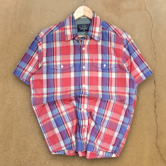 VINTAGE NAUTICA BUTTON-UP SHIRT - S