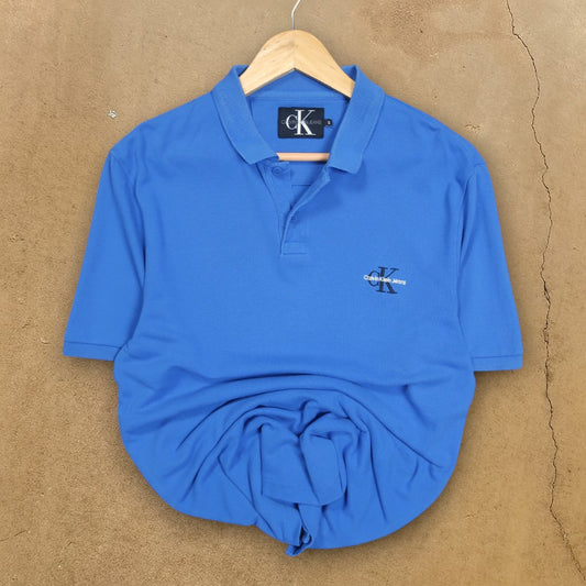 VINTAGE CALVIN KLEIN POLO SHIRT - S