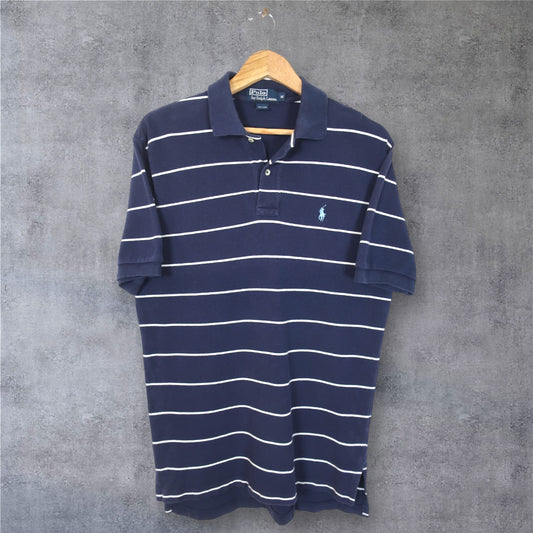VINTAGE POLO RALPH LAUREN POLO SHIRT - M