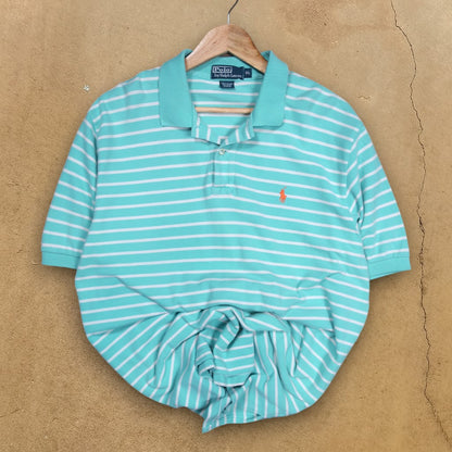 VINTAGE POLO RALPH LAUREN POLO SHIRT - XL