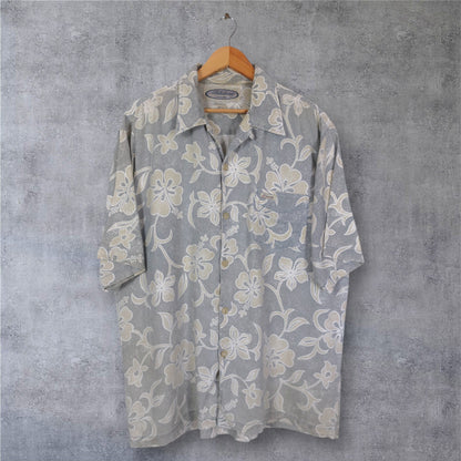 VINTAGE BILLABONG BUTTON-UP SHIRT - L
