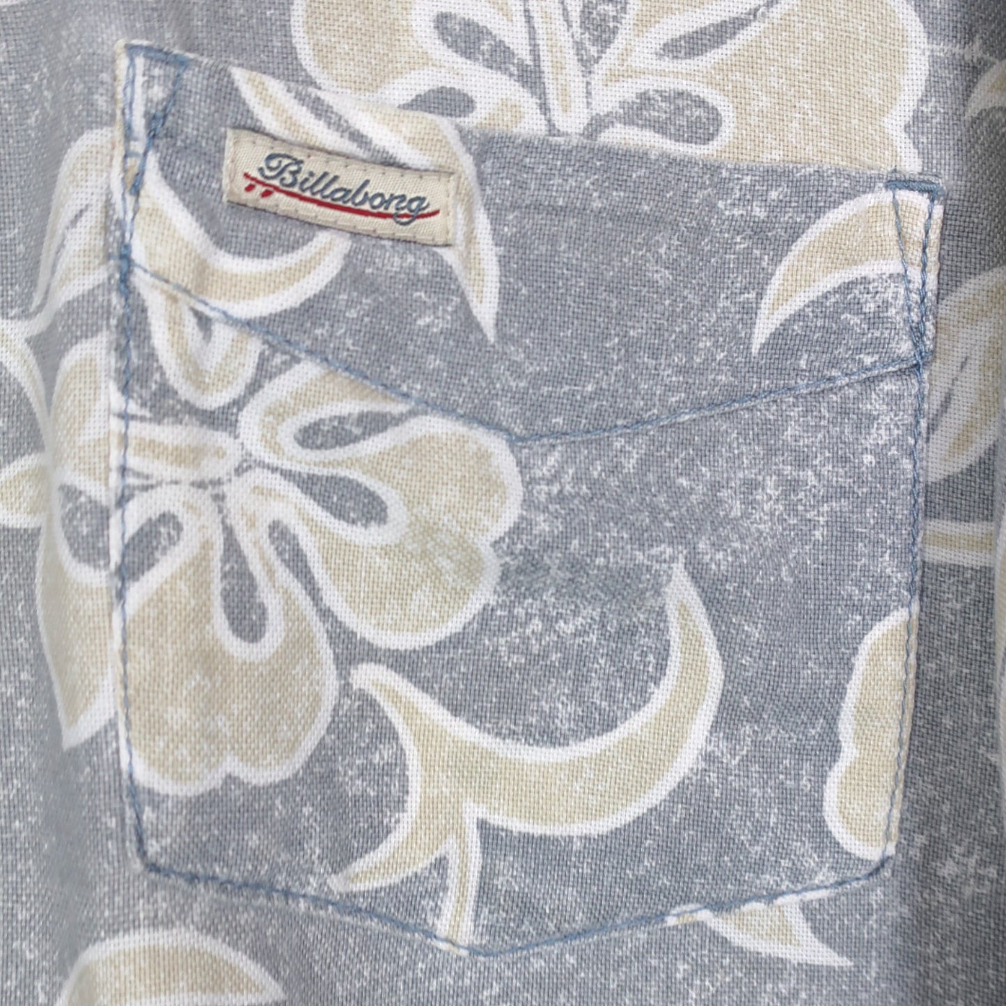VINTAGE BILLABONG BUTTON-UP SHIRT - L