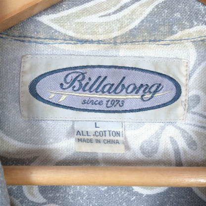 VINTAGE BILLABONG BUTTON-UP SHIRT - L