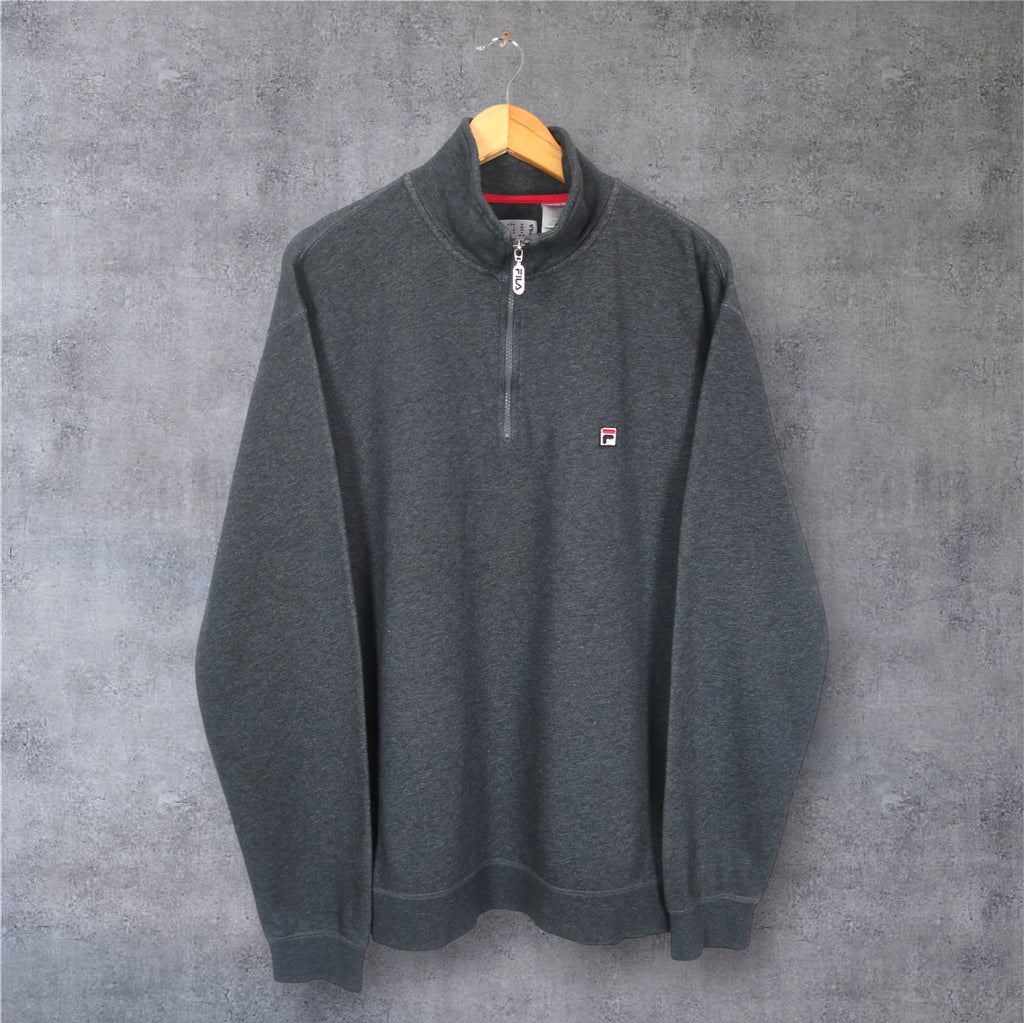 VINTAGE FILA 1/4 ZIP - M