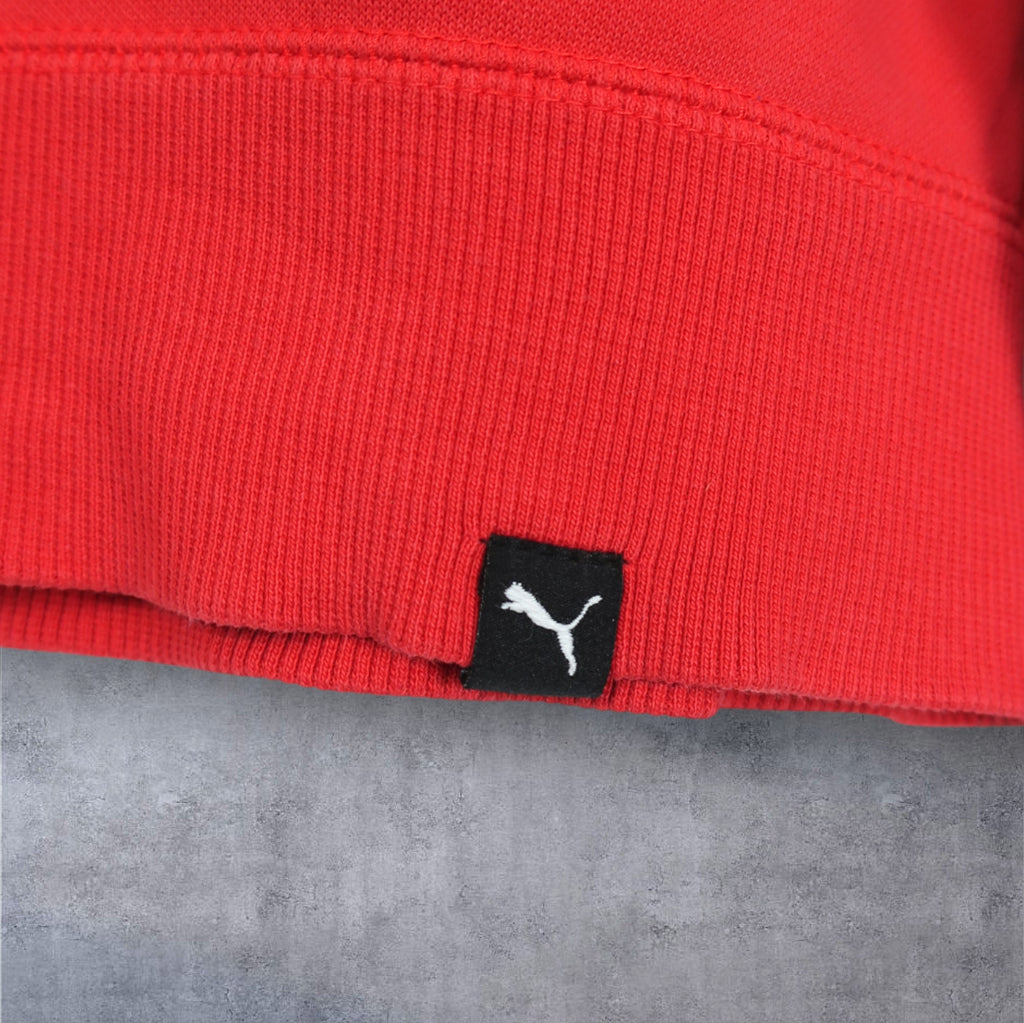 VINTAGE PUMA HOODIE - L