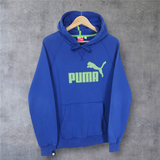 VINTAGE PUMA HOODIE - M
