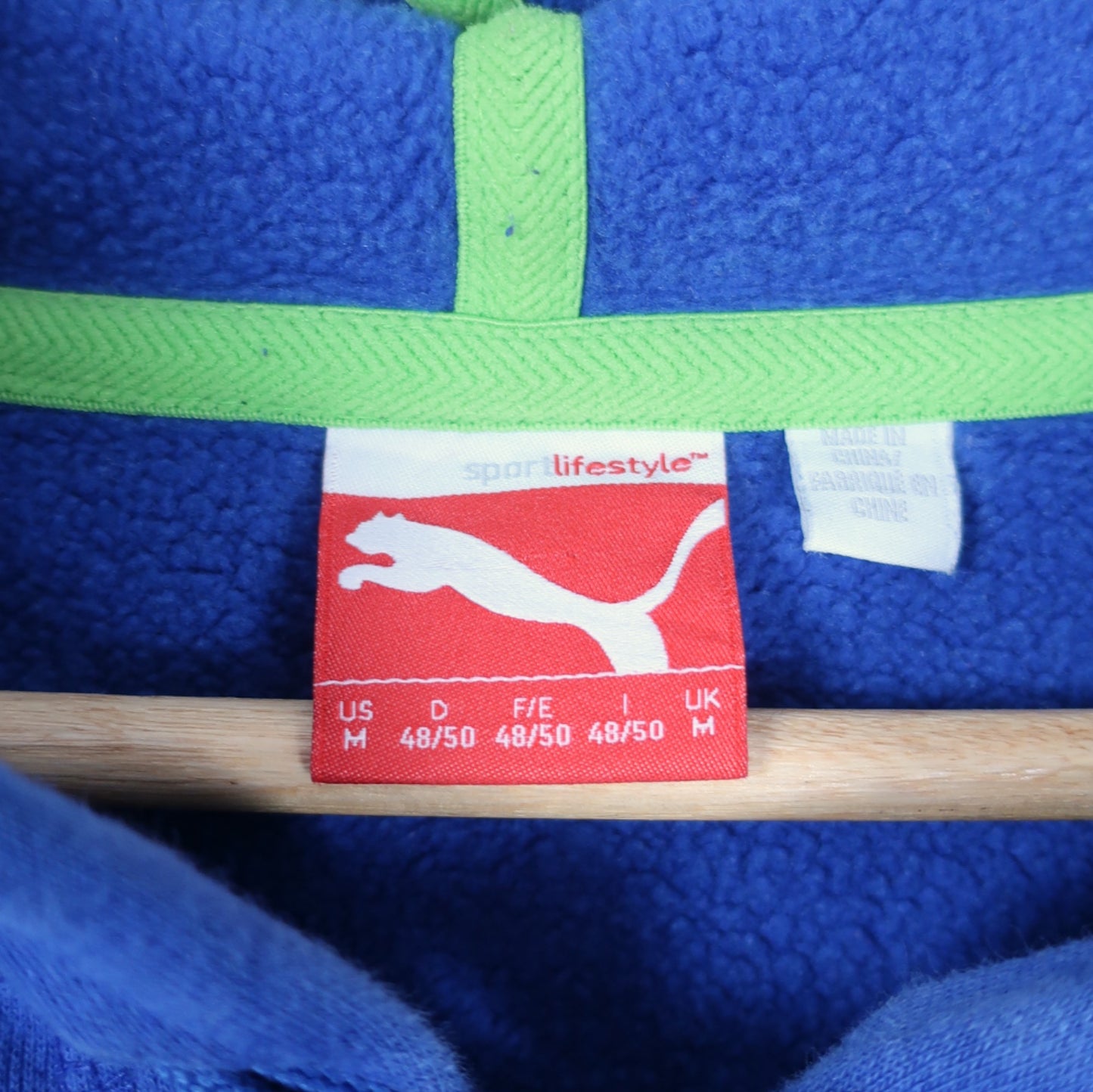 VINTAGE PUMA HOODIE - M