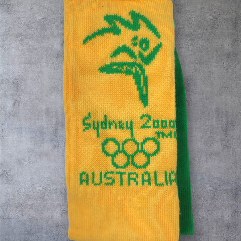 SYDNEY 2000 AUSTRALIAN OLYMPIC BONDS SOCKS - Y7-9
