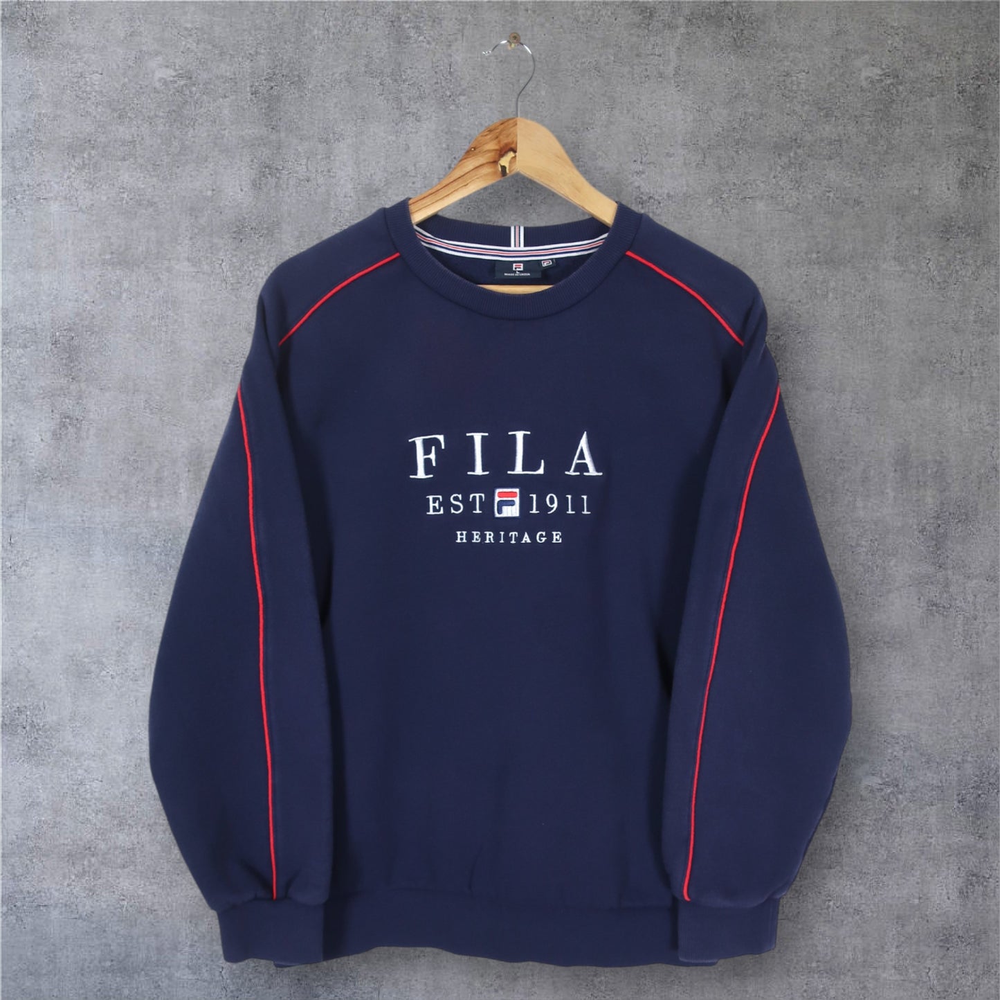 VINTAGE FILA SWEATER - L