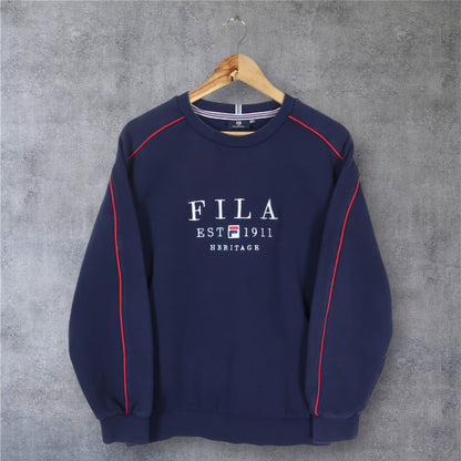 VINTAGE FILA SWEATER - L