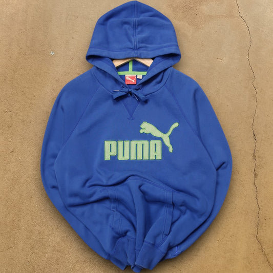 VINTAGE PUMA HOODIE - M