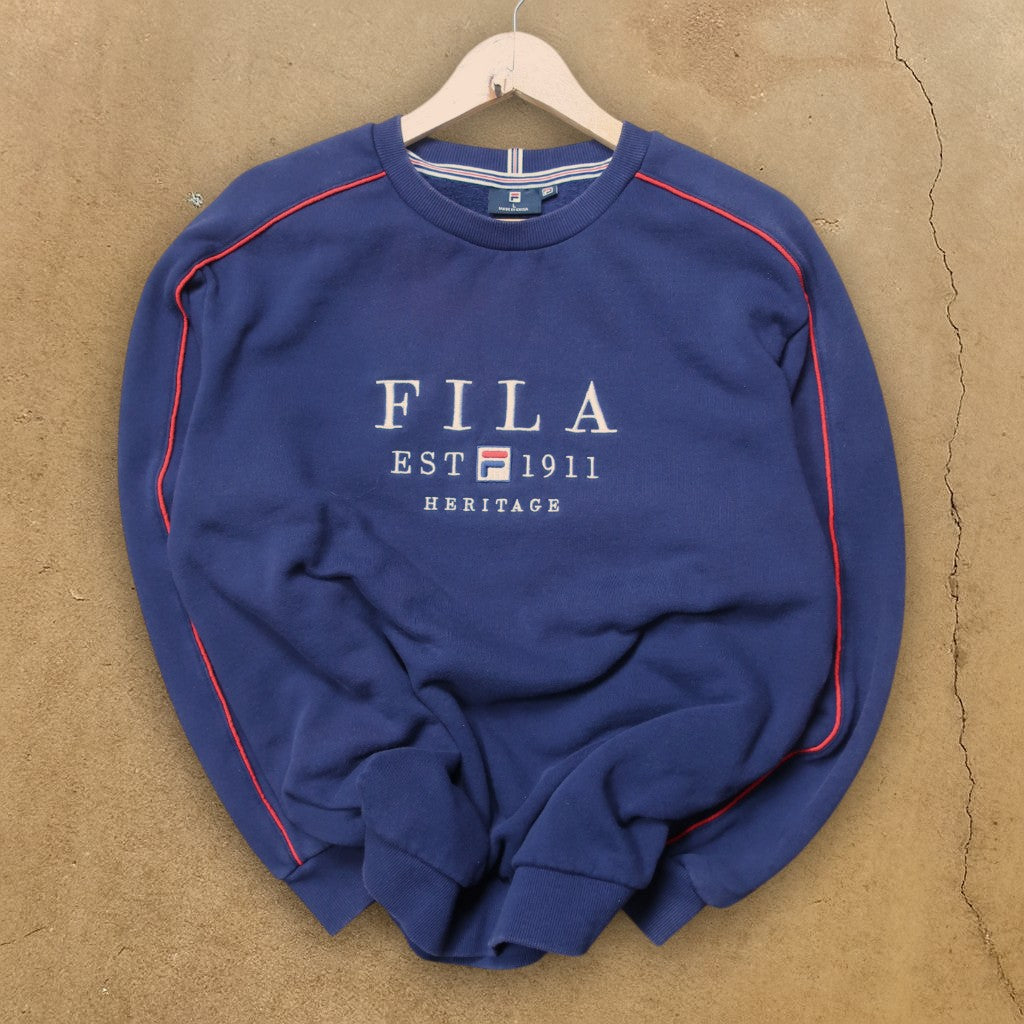 VINTAGE FILA SWEATER - L