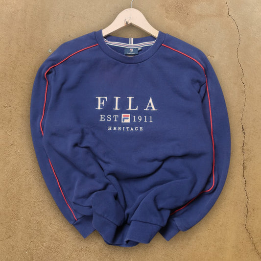 VINTAGE FILA SWEATER - L
