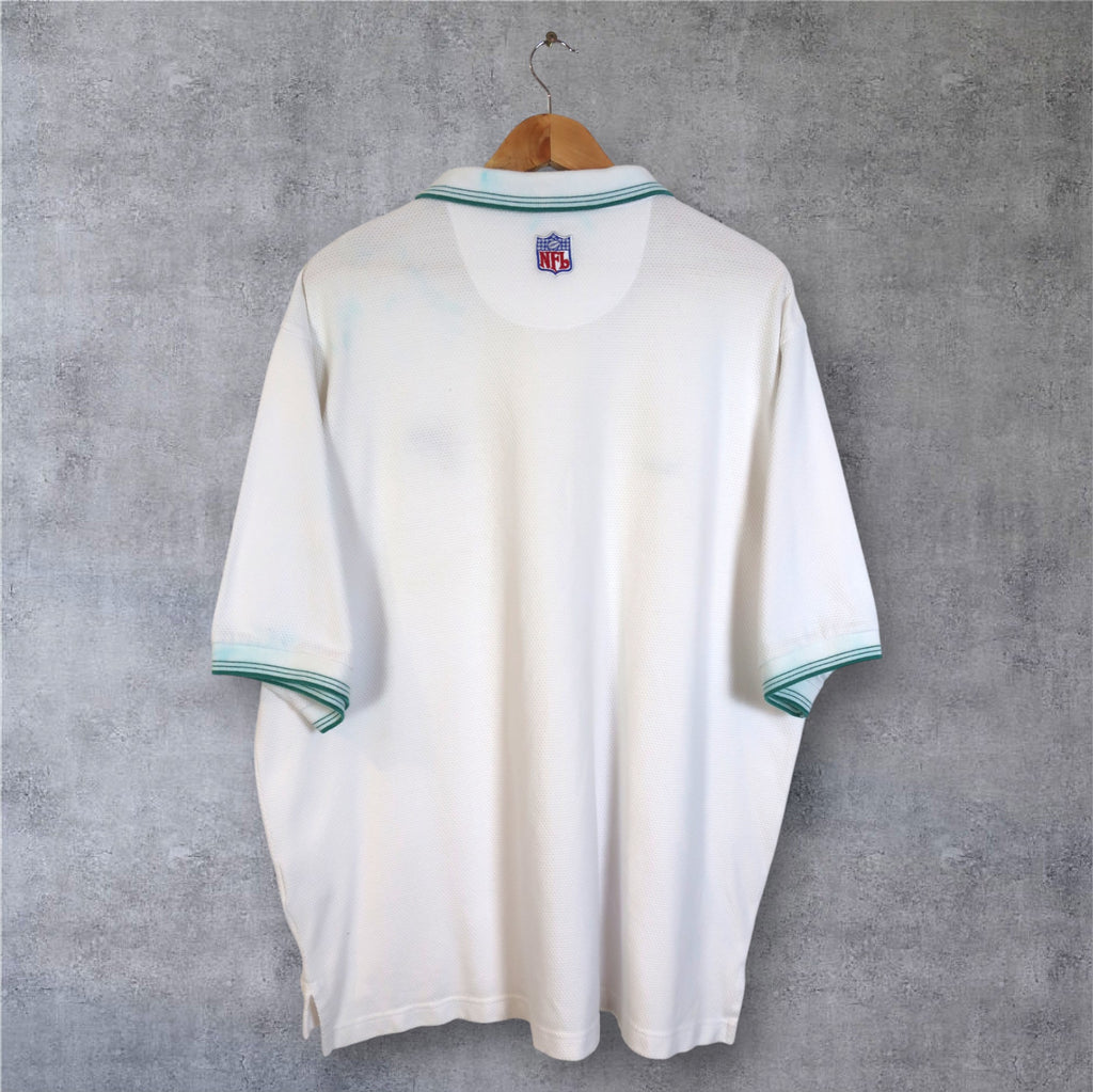 VINTAGE NIKE x DOLPHINS POLO SHIRT - XL