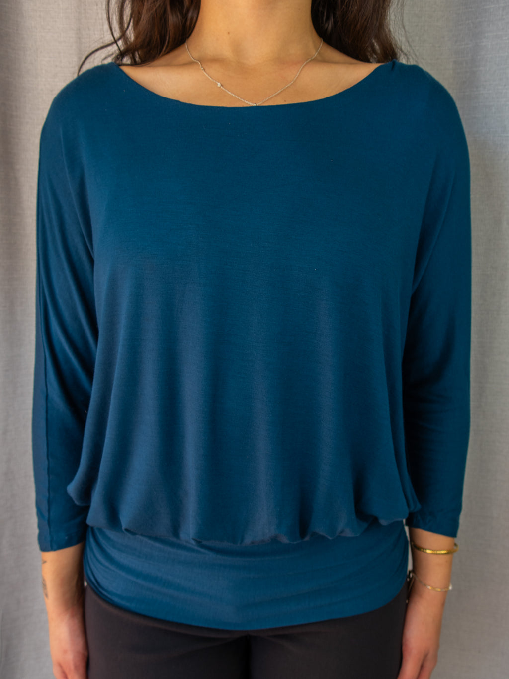 Events Batwing Top - Teal - Size XS
