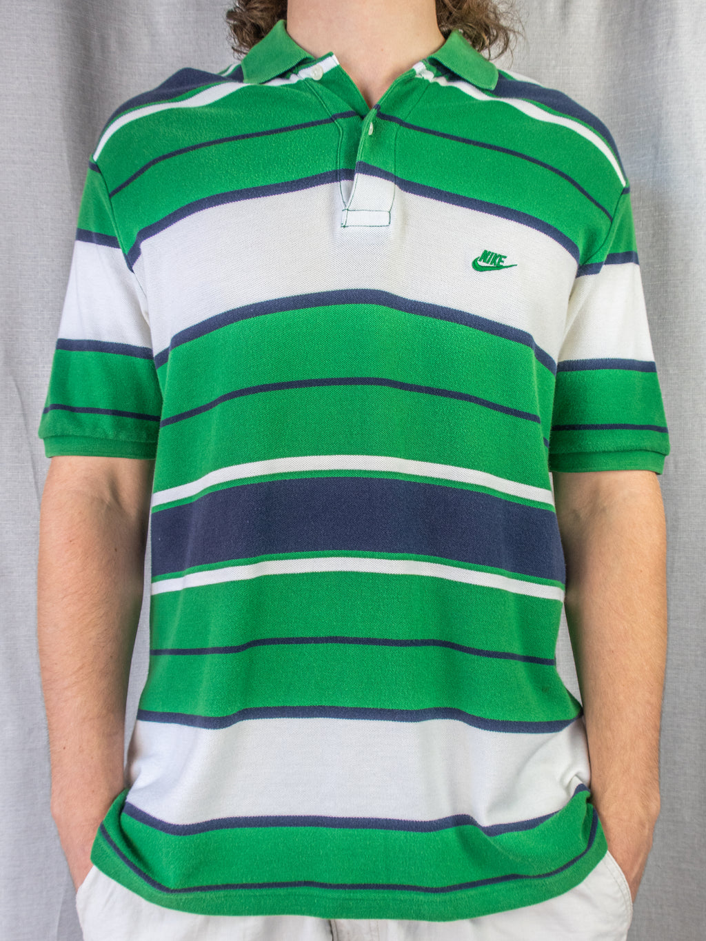 00's Nike Polo Shirt - L