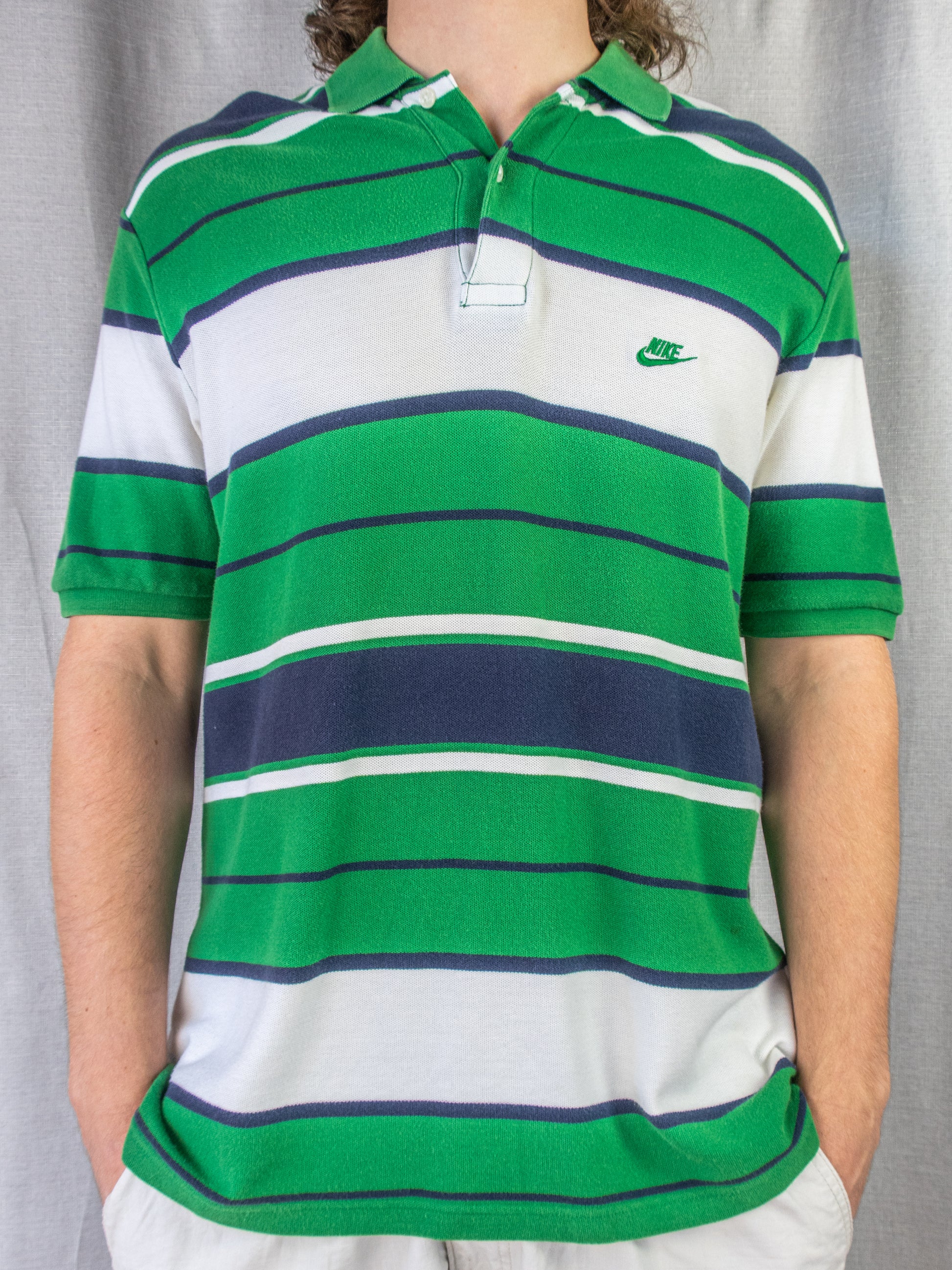 00's Nike Polo Shirt - L