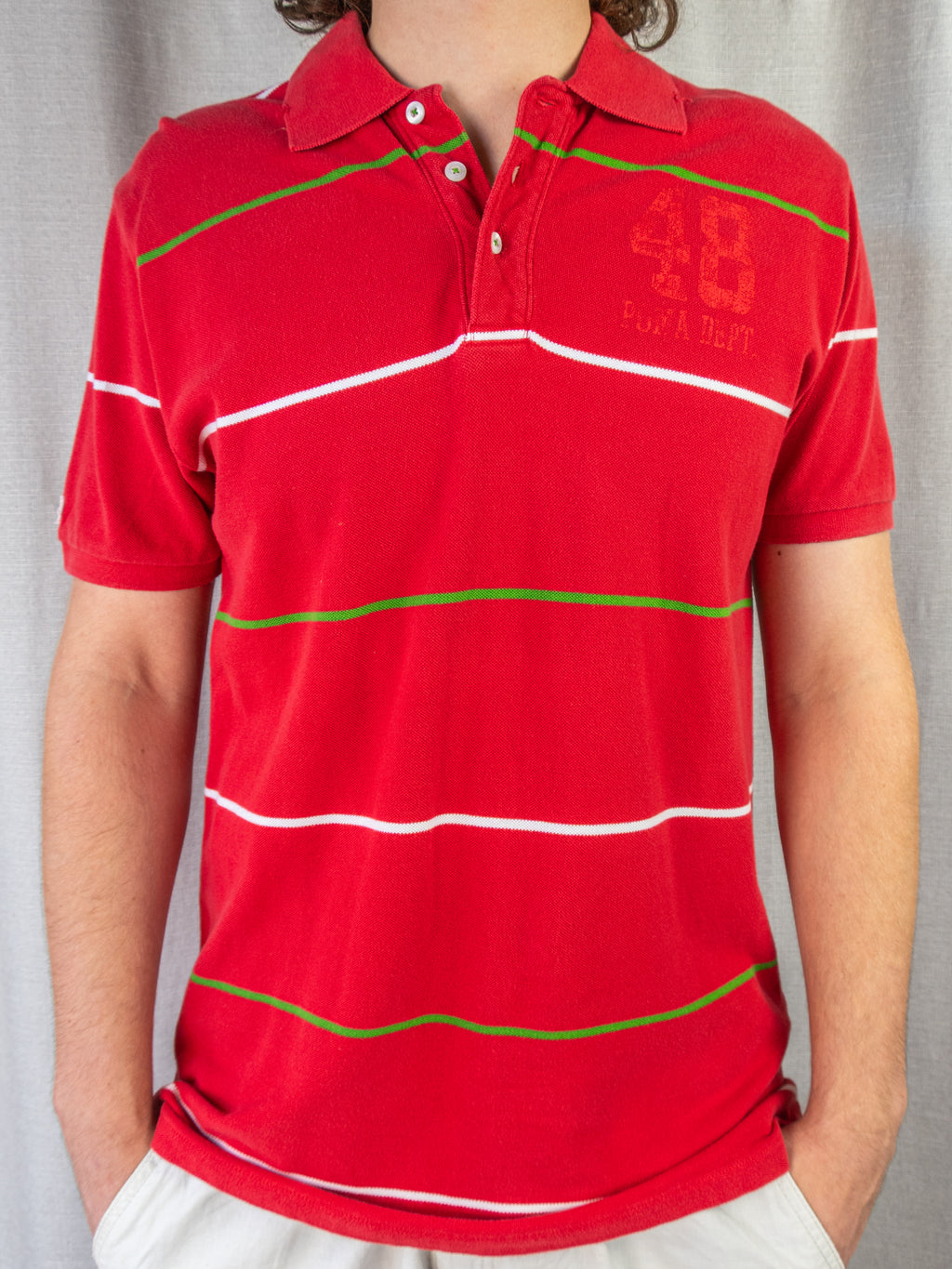 00's Puma Polo Shirt - M