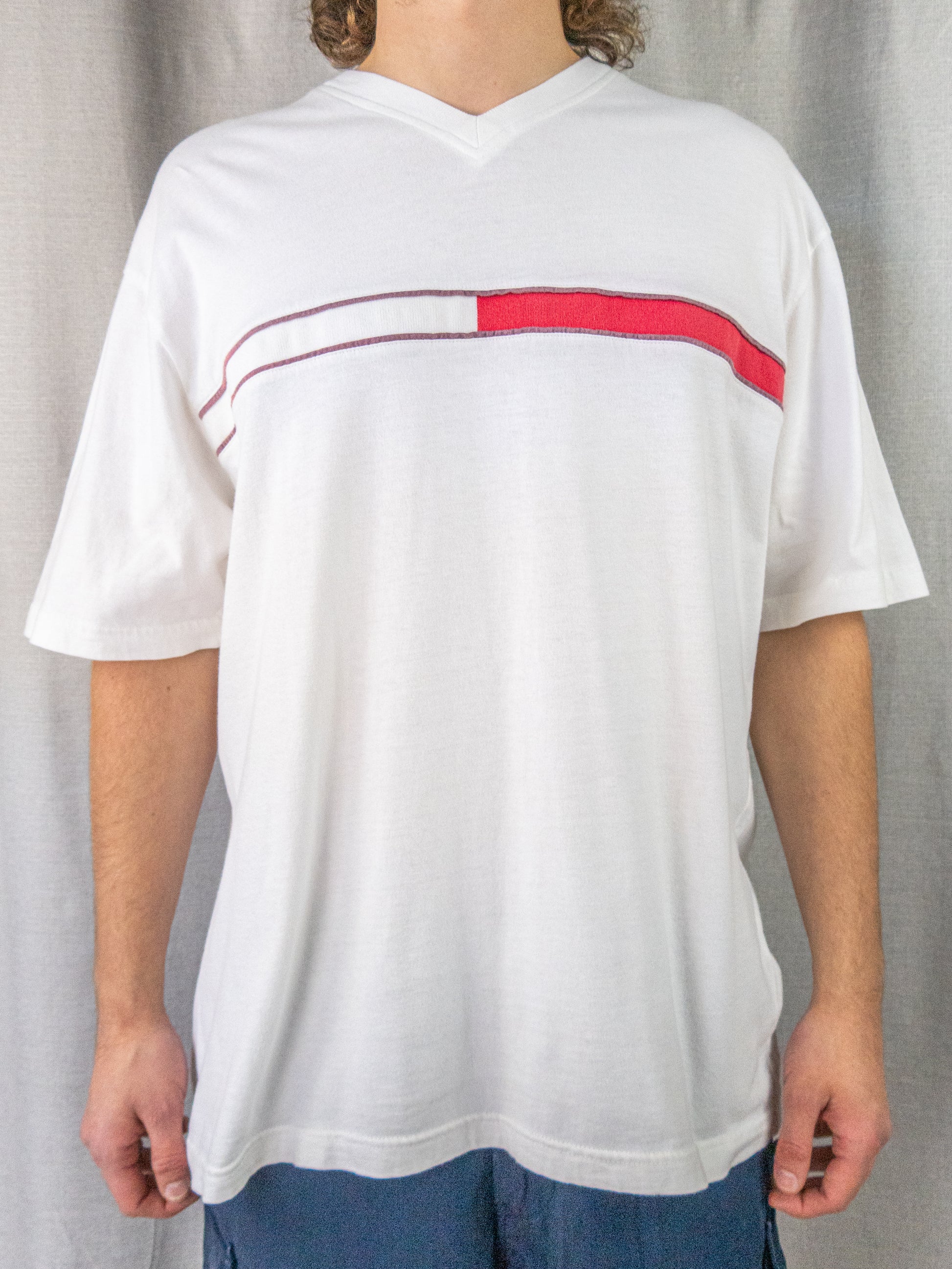 90's Tommy Hilfiger T-Shirt - XXL