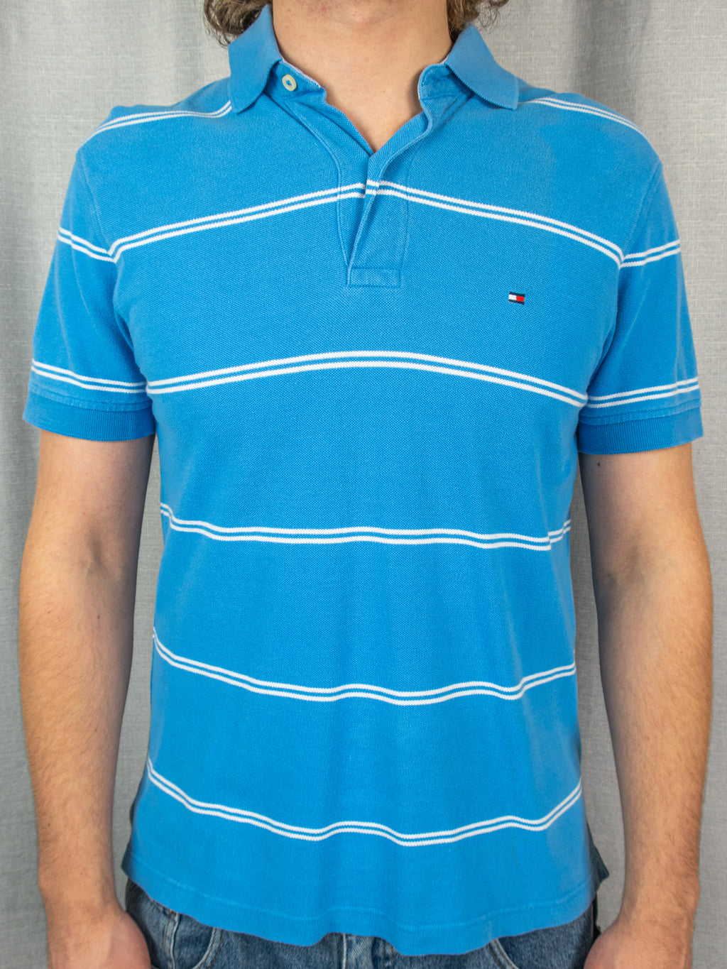 00's Tommy Hilfiger Polo Shirt - S