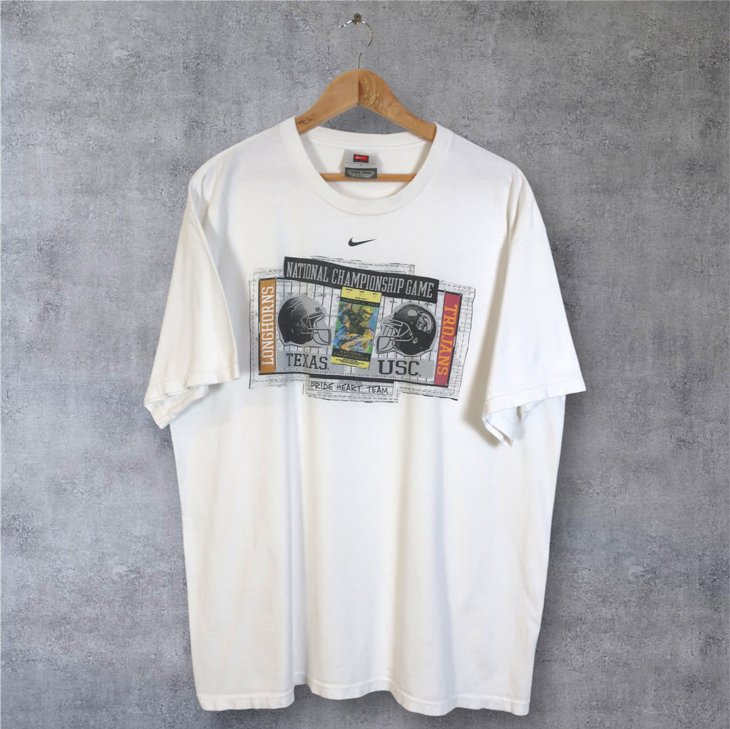 VINTAGE NIKE TEAM T-SHIRT - L